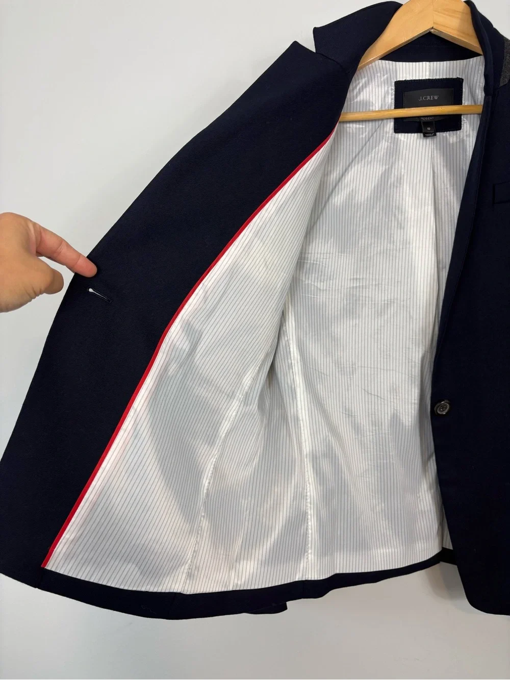 J. Crew Navy Regent Blazer Size 10